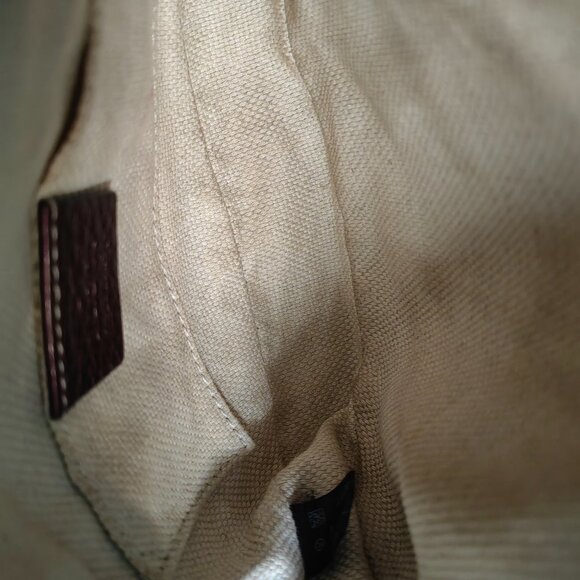 Gucci #R Metallic Burgundy Leather Mini Soho Disco Chain Crossbody Bag - Picture 4 of 10